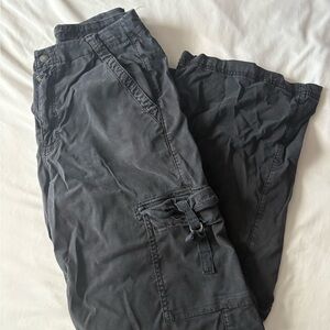 American Eagle Outfitters Black Cargo Pants